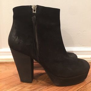 Black Steve Madden Booties